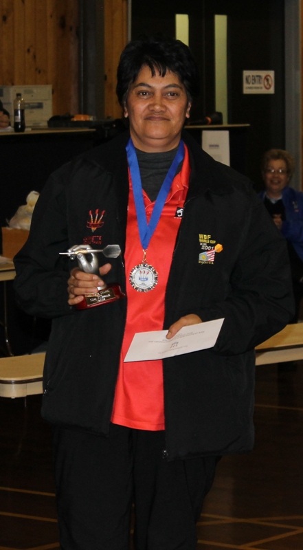 MOST CONSISTENT PLAYER: LADIES Janette Jonathan
