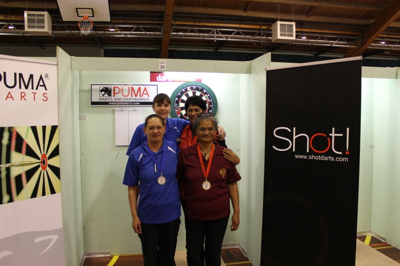 NZDC Ladies Pairs Runners Up and Winners