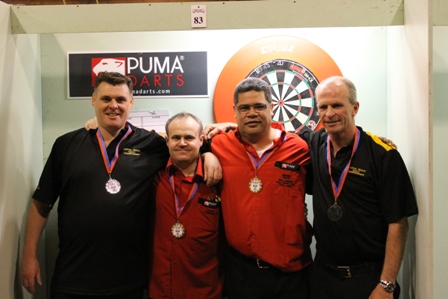 Mens Pairs winners and Runners Up