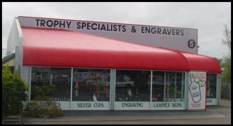 Trophy Specialists & Engraving Ltd ~ 5 Walding Street, Parmerston North