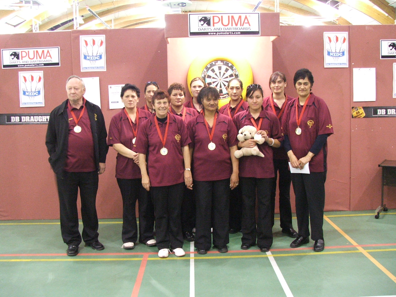 Winning Ladies Region Team (King Country / Waitako)