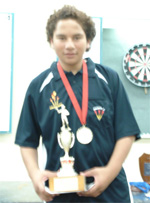Region 2's Selwyn Robson Junior Boys Winner