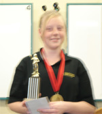 Region 9's Nivek Price Junior Girls Winner