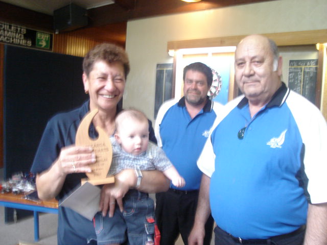 Ladies Singles Runner Up Peggy Spier