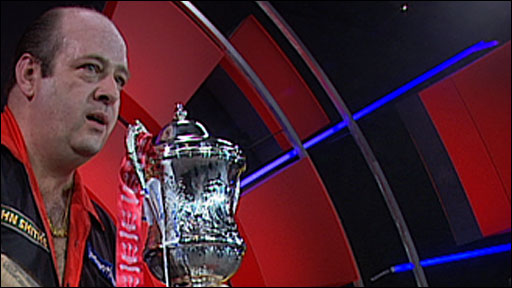 WDF World Champion England's Ted Hankey