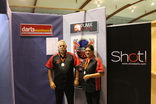 Jo & Anne-Marie Temarama Mixed Pairs Winners 2013