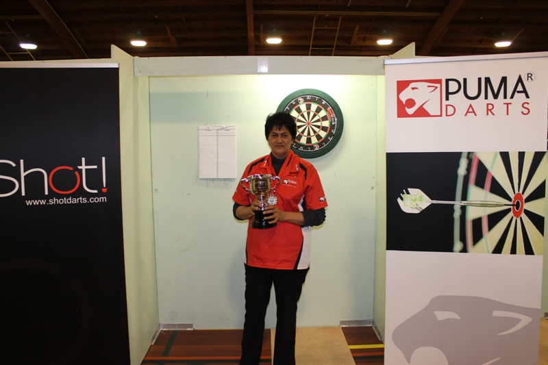 Pat McCormick Ladies Singles Winner Jannette Jonathan