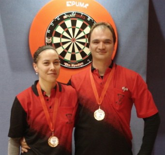 New Zealand Darts Council 2010 Mixed Pairs Winnesr Koha Kokiri & Leah Price