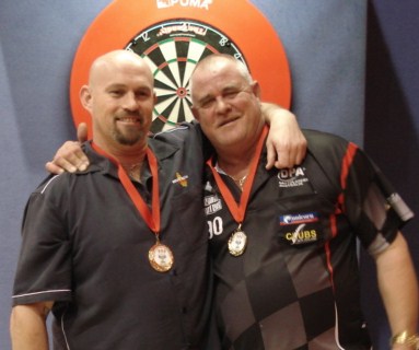 2010 New Zealand Darts Council Mens Pairs Winner Peter Hunt & Bill Fergus