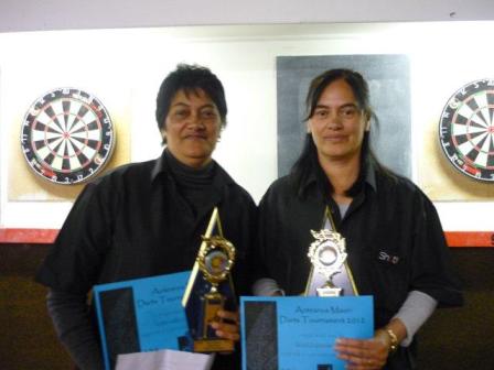 Ladies Pairs Winners