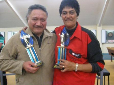 Men's and Ladies Singles Winners