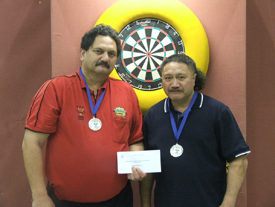 DB Draught Men's Pairs Runners Up Robert Grant & Monti Tuhua