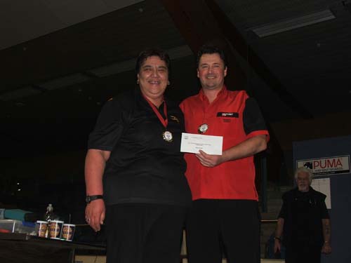New Zealand Darts Council Mixed Pairs Winners Rob Szabo & Anna Neho