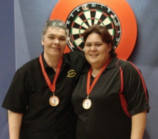 New Zealand Darts Council  Ladies Pairs 2010 Winner Selina Baker-Clemas & Tui Horua