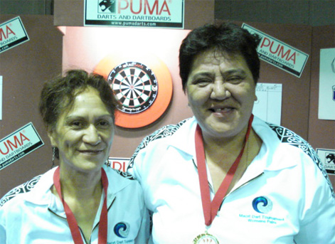 New Zealand Community Trust Ladies Pairs Winners Anna Neho & Sha Murphy