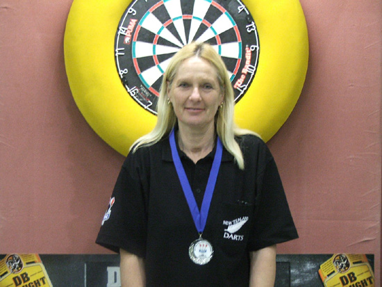 Puma Ladies Singles Runner Up Jane Harrington